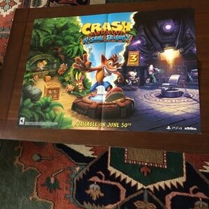 Crash Bandicoot N. Sane Trilogy Poster